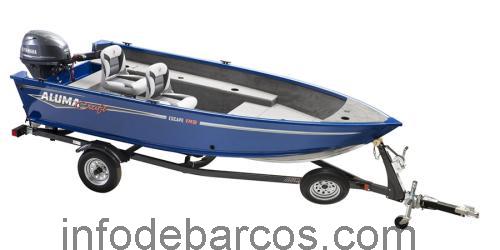 Alumacraft Escape 145 Tiller ficha tecnica 